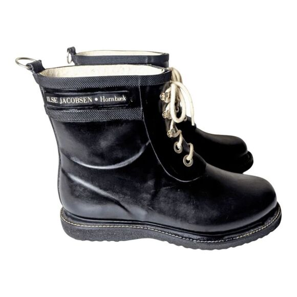 ILSE JACOBSEN Rub 2 Lace-Up Ankle Boot Size 39 - Picture 3 of 9